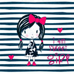 卡通美女 小女孩