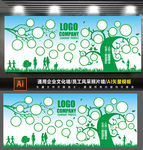企业校园照片墙设计