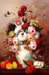 花卉油画