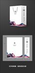 白色手提袋 平面展开图