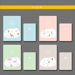 最新韩版手绘清新元素本本