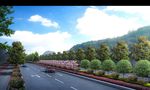 道路绿化表现