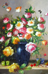 花卉油画