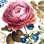 手绘花卉装饰画
