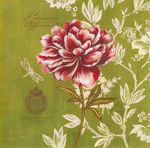手绘欧式花卉装饰画画芯