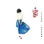 手绘风女生头像