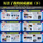 厉害了我的国辉煌中国展板