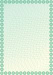 叶绿青 防伪证书纹