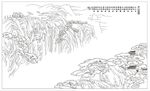 芦山听瀑者