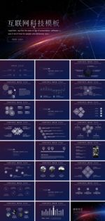 互联网企业科大数划计划书PPT