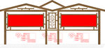 宣传栏 不锈钢 路牌 古典