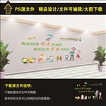亲子乐园文化墙