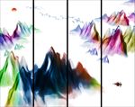 水墨山水画
