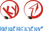 KY标志 鼠标 箭头 电脑