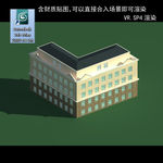 规划建筑 简易建筑 规划体块
