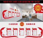 党建 工会展板
