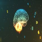 大脑生物学 线条 连接 数据数