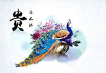 孔雀海报