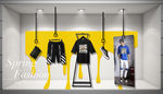 服装男装橱窗设计陈列设计图片