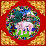 吉祥四祥瑞图