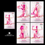 全套创意简约健身海报