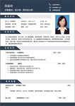 商务简约个人简历模板设计