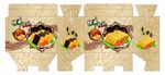 食品包装展开图