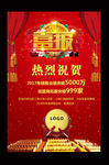 企业喜讯喜报海报