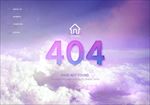 高档创意地球星空404错误页面