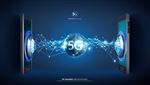 移动5G3D立体字PSD海报