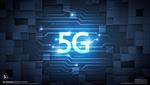方块电路移动5G3D立体字海报