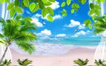 海景椰子树