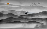 国画背景墙