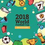 2018俄罗斯世界杯背景设计