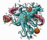 鱿鱼丸烧烤生猛海鲜大虾餐厅插图