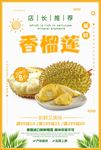 榴莲 榴莲海报 榴莲展架 泰国