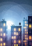 建筑夜景