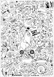 抽象插画图标