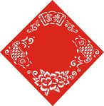 富贵鱼剪纸