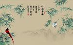 国画竹子图
