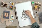 艺术创作模型模板