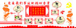 党建文化墙 雕刻墙