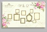 婚礼照片墙