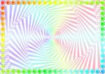 百色花式 证书底纹