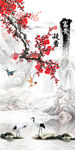 富贵凝香梅花图