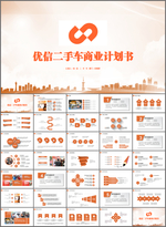 优信二手车直卖网工作总结PPT