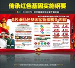 图解传承红色基因实施纲要图解