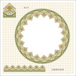 中国传统古彩纹样底纹