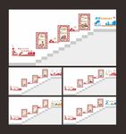 学校楼梯文化墙