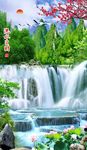 山水玄关画